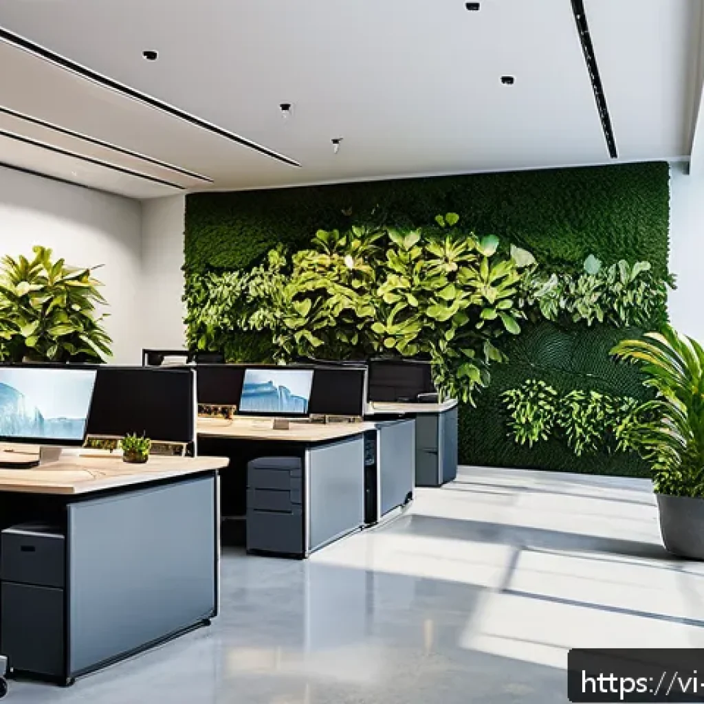 실내건축 경력직 이직 준비 방법 - A modern interior design studio workspace in Ho Chi Minh City, Vietnam, showcasing young Vietnamese ...