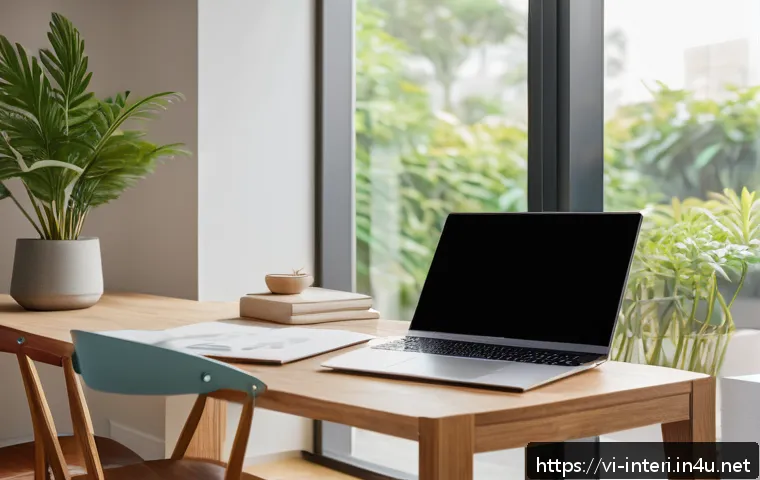 실내건축 포트폴리오 작성법 - A modern Vietnamese interior design portfolio presentation scene, featuring a minimalist living room...